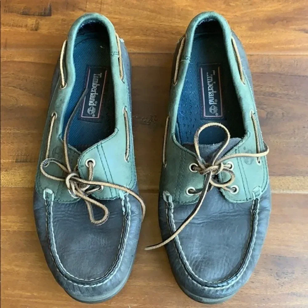 TIMBERLAND Leather Boat Shoes Loafers